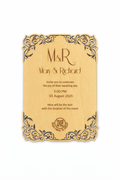 Laser-Engraved Invitation Fulfilment Service with RSVP (white labelling)