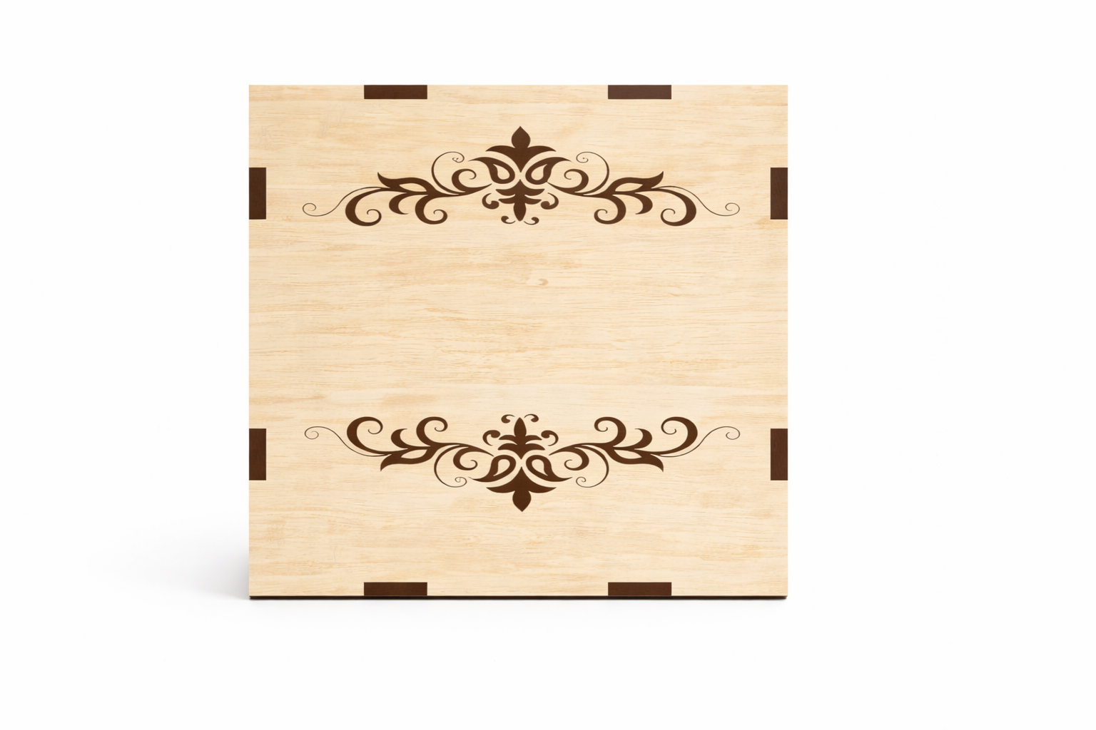 Heart Pattern Wooden Box – Laser Cut Valentine’s Gift & Keepsake Box  Romantic Wooden Keepsake Box with Heart Cut Lid